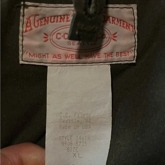Filson Waxed Packer Jacket
